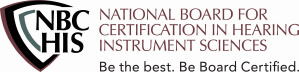 National Board for Certification in Hearing Instrument Sciences Logo
